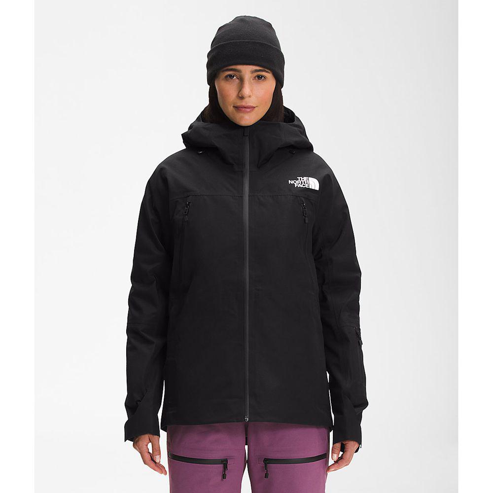 The North Face Ceptor Γυναικεια Μπουφάν Για Σκι - Μαυρα (HYSI63450)
